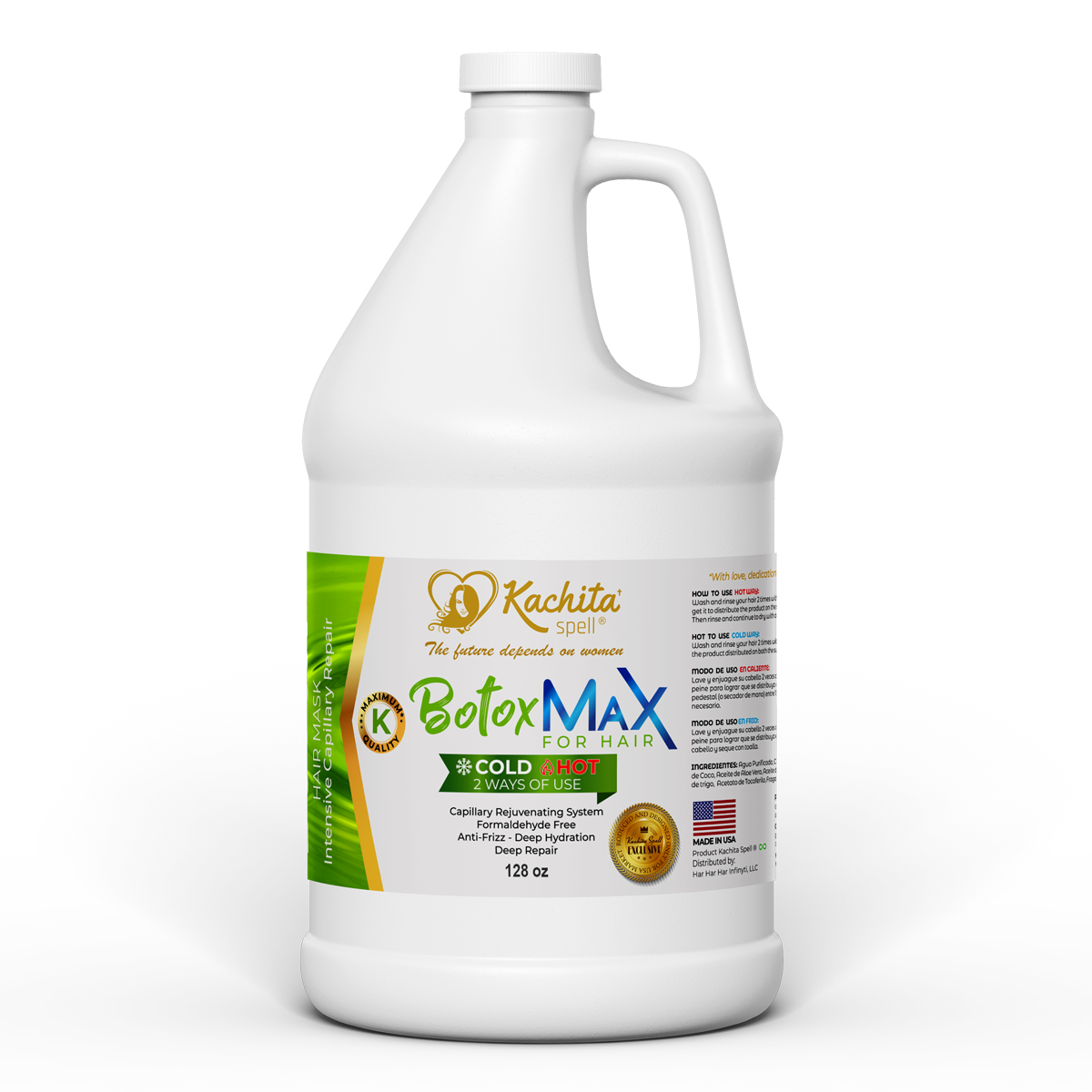 Sistema de rejuvenecimiento capilar BotoxMax 128 fl oz Tratamiento sin formaldehído