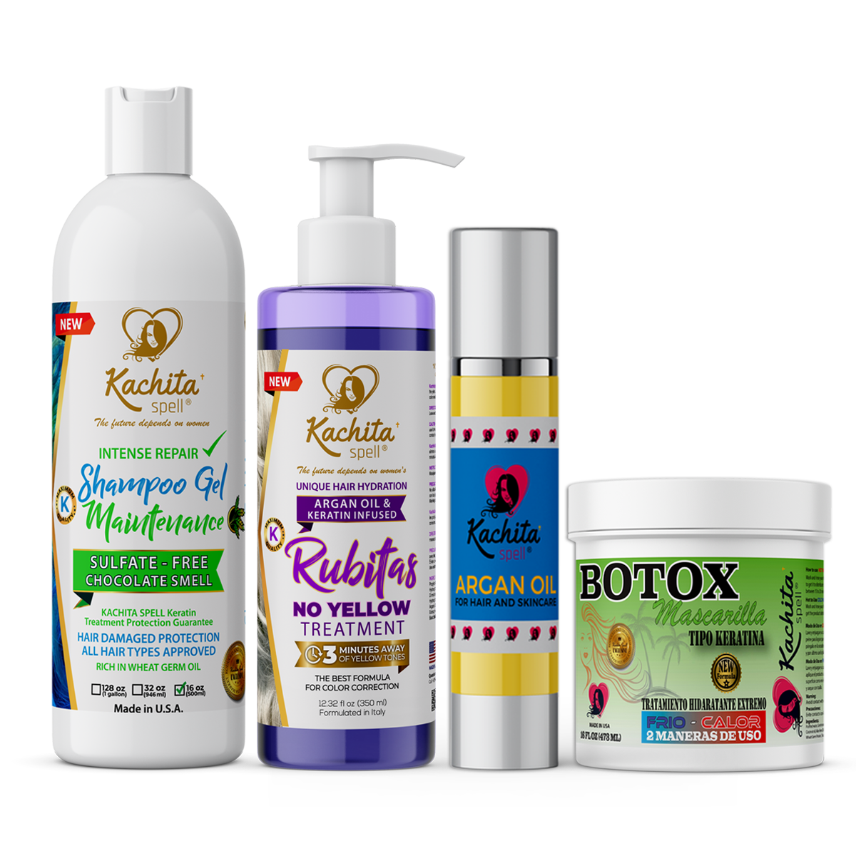 Kit de tratamiento capilar Maylin Rubitas