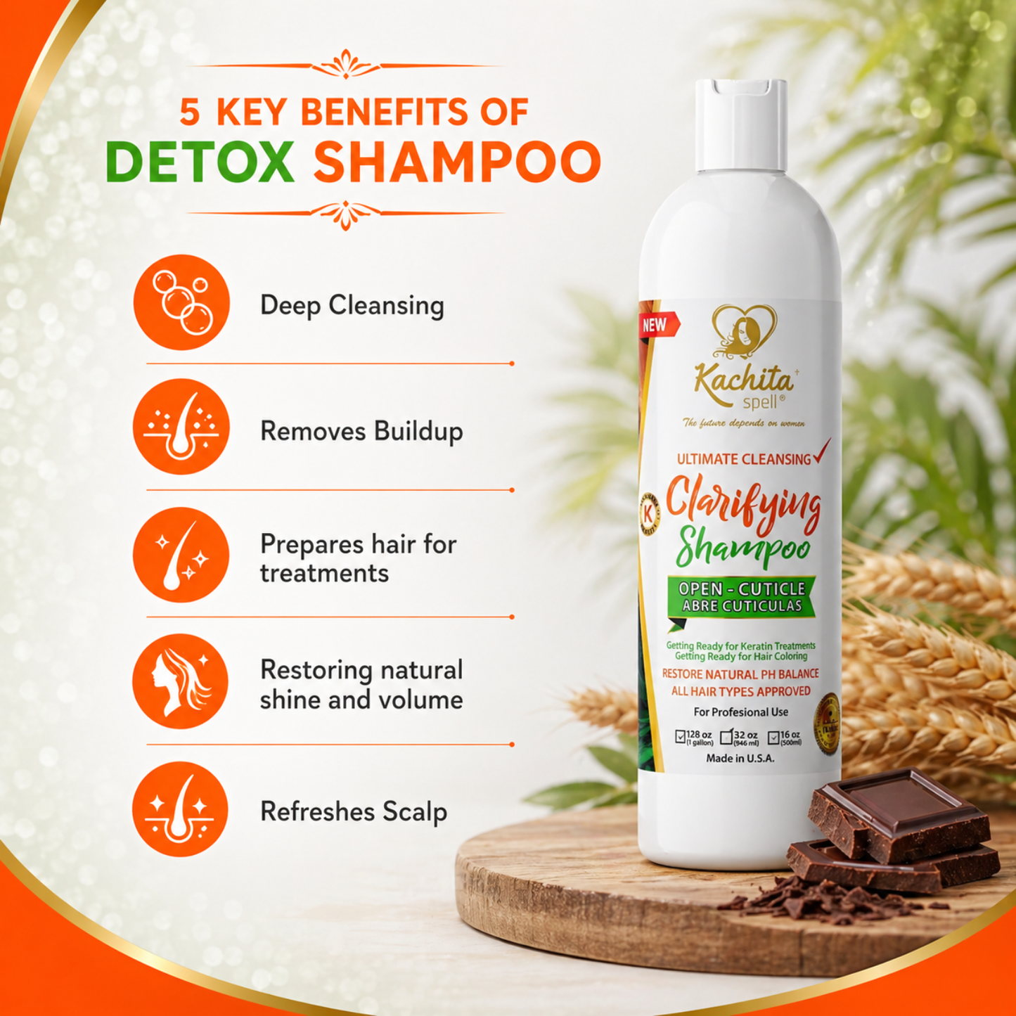 Clarifying Shampoo K-Ready 16oz