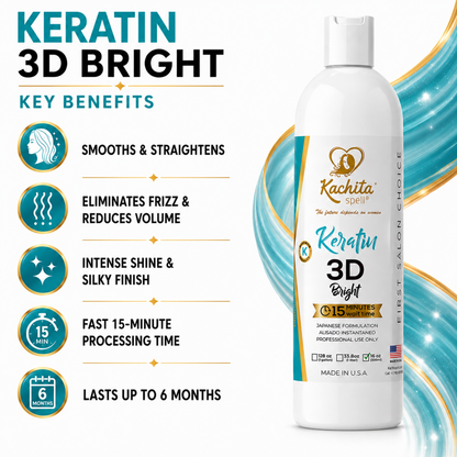 Keratin 3D Bright Liquid Fusion Edition 16oz