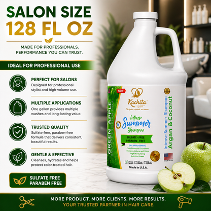 Shampoo Intense Summer Sulfate 128 floz