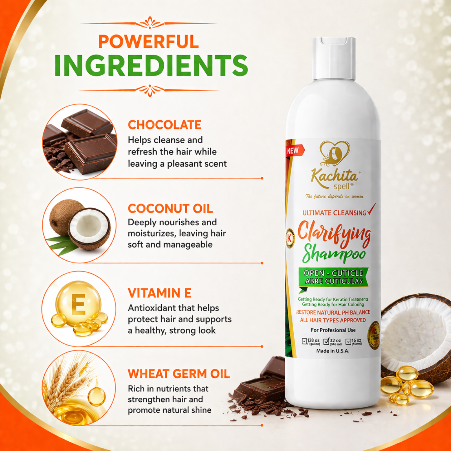 Clarifying Shampoo K-Ready 16oz