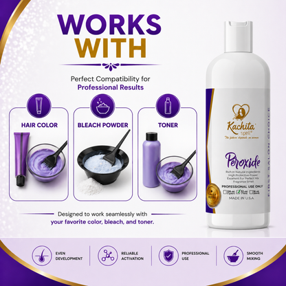 Kachita Spell Peroxide Creme Developer - 2 Packs 20%