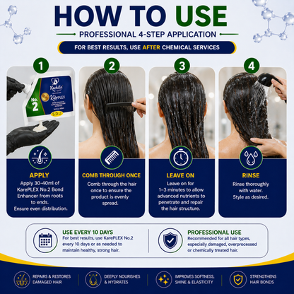 Kachita Spell KarePLEX Bond No2 Bond Enhancer Supplying the Hair Nutrition Enriched with Argan Oil Perfector 500 ml