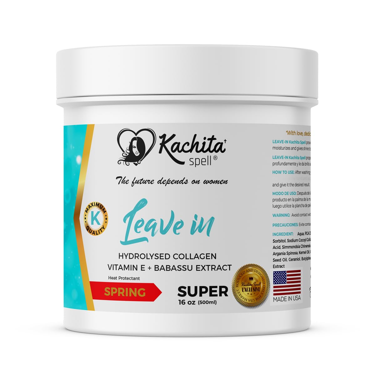 True Leave-In Hydrolyzed Keratin + Collagen Protein Cream 16 fLoz