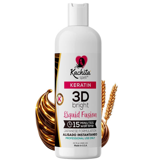 Keratin 3D Bright Liquid Edición Fusión 33,8 oz