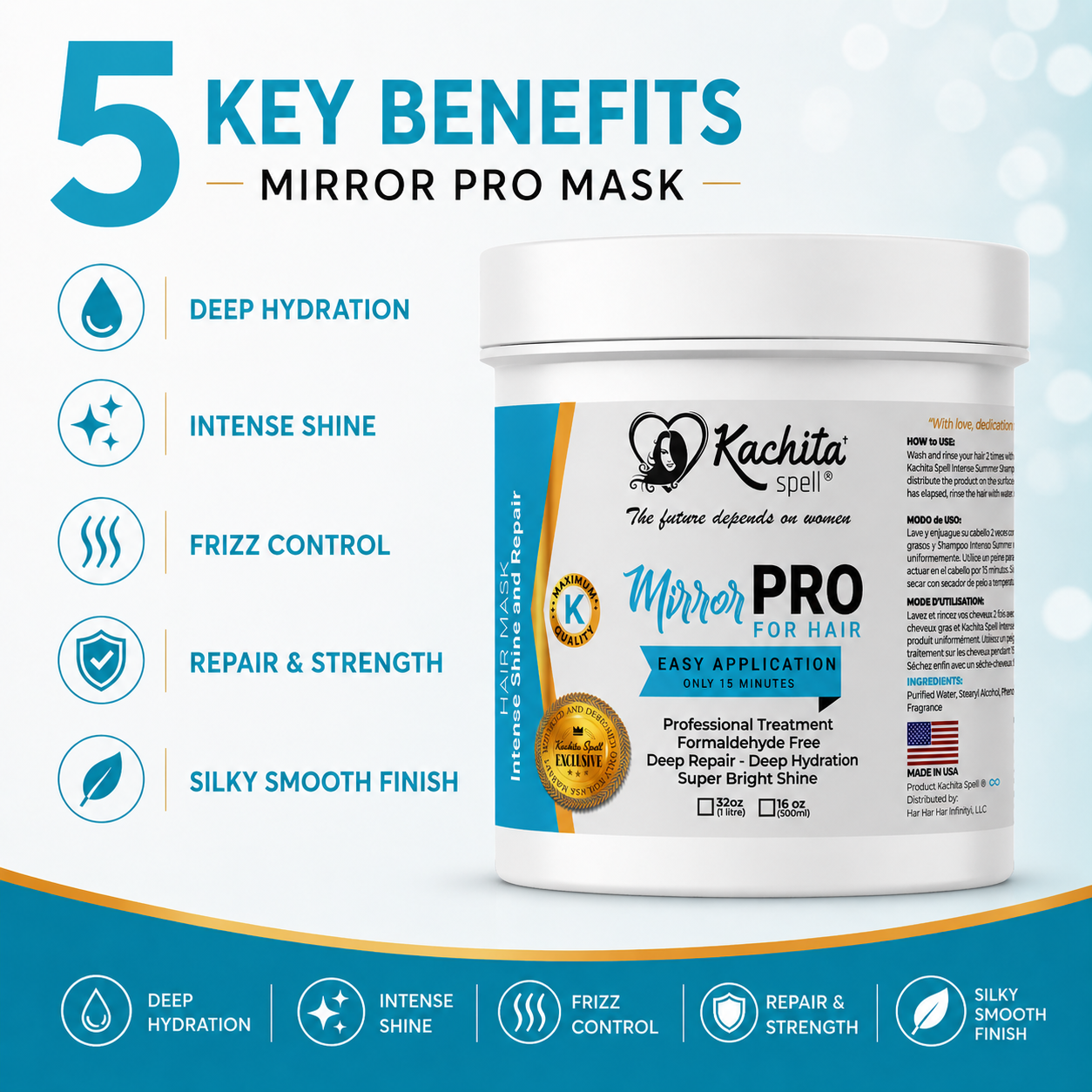 MirrorPRO Mask Kachita Spell Super Gloss and Shine