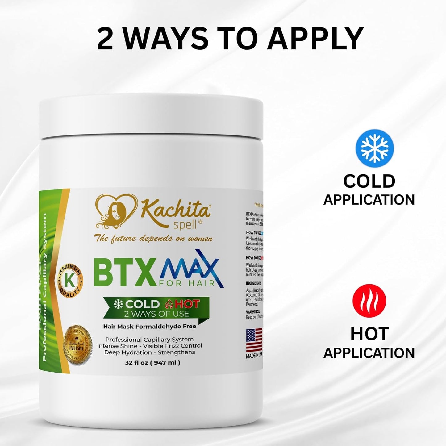 Sistema de rejuvenecimiento capilar BotoxMax 32 fl oz Tratamiento sin formaldehído