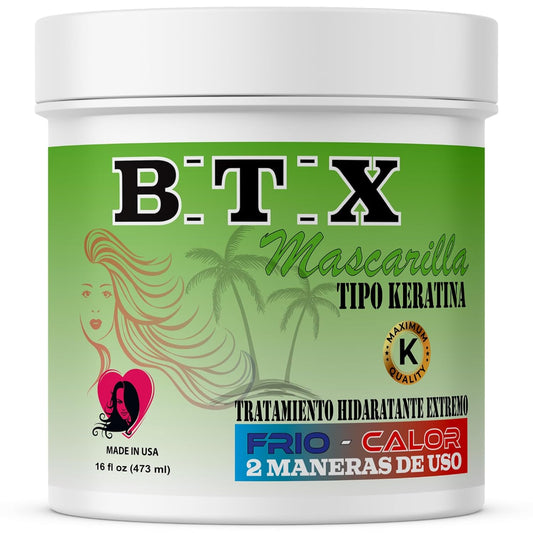 Tratamiento capilar con bótox de 16 oz, sistema de rejuvenecimiento capilar, tratamiento de hidratación extrema sin formaldehído