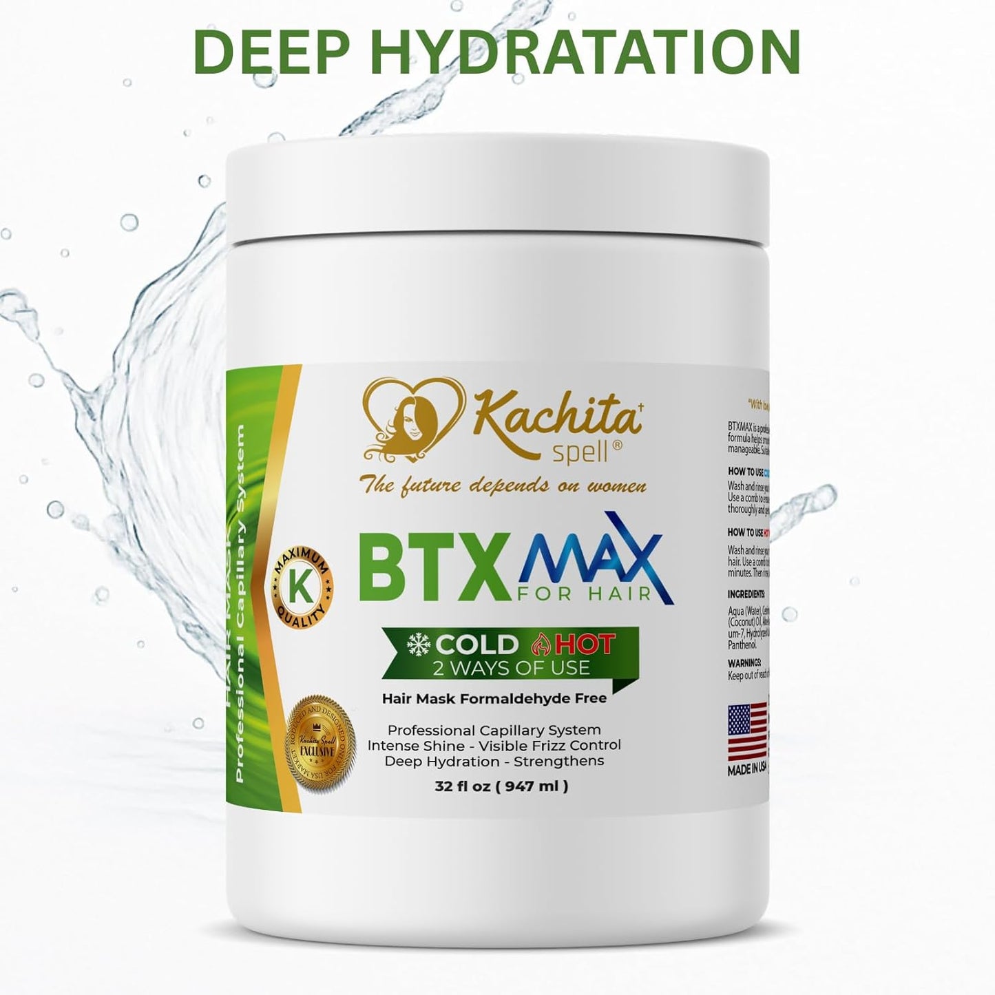 Sistema de rejuvenecimiento capilar BotoxMax 32 fl oz Tratamiento sin formaldehído