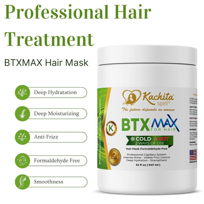 Sistema de rejuvenecimiento capilar BotoxMax 32 fl oz Tratamiento sin formaldehído