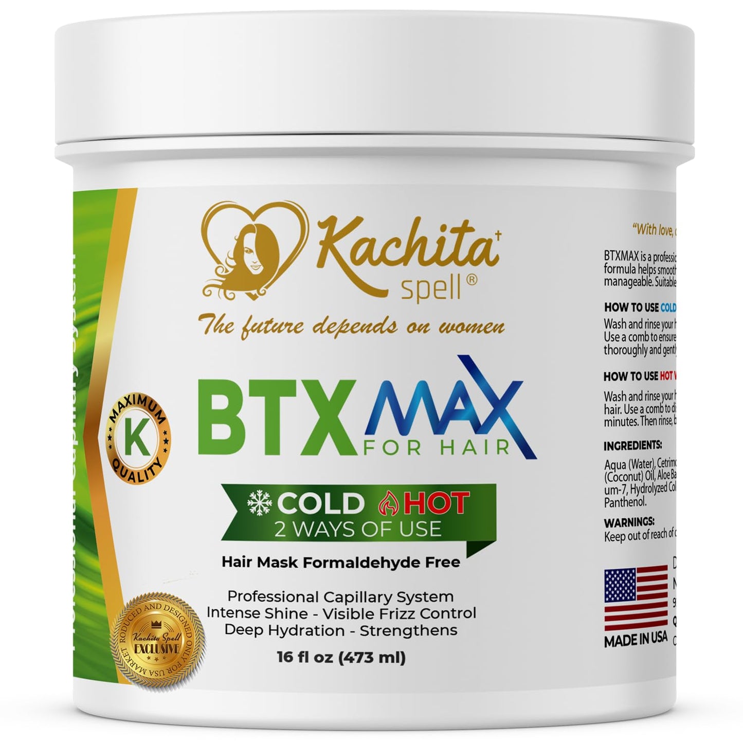 Tratamiento con BotoxMax Sistema de rejuvenecimiento capilar Tratamiento de hidratación extrema sin formaldehído