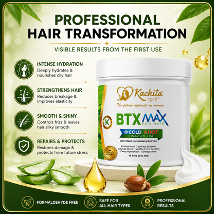 Tratamiento con BotoxMax Sistema de rejuvenecimiento capilar Tratamiento de hidratación extrema sin formaldehído