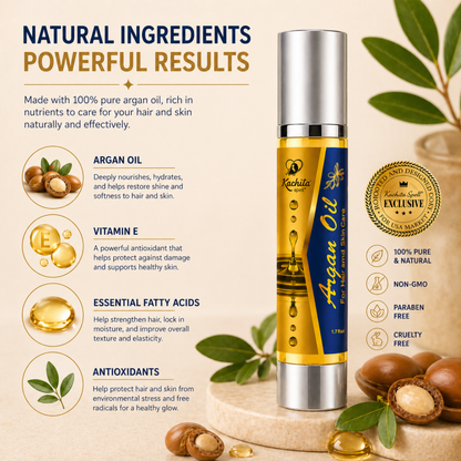 Moroccan Argan Oil 100% Pure Kachita Spell