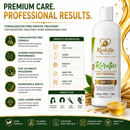 Keratin Formaldehyde Free Extreme Formula 32oz
