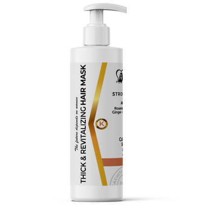 Kachita Spell Growth Hair Mask, Biotin, Onion, Rosemary, Ginger, Cinnamon, Bay Leaf, Volumizing Moisturizing Treatment for Soft Shine Hair, Anti-Thinning Treatment for Men and Women