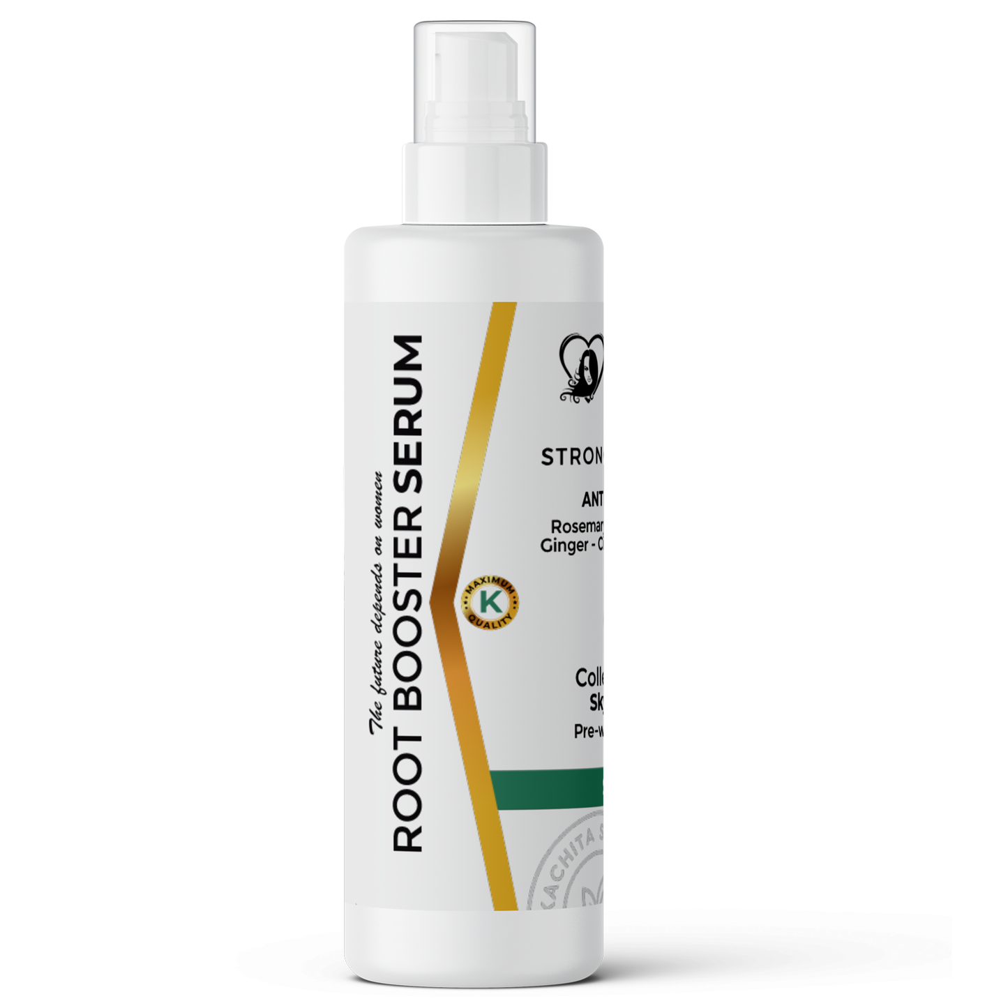 Kachita Spell Leave in Growth, Biotin, Onion, Rosemary, Ginger, Cinnamon, Bay Leaf, Volumizing Moisturizing for Soft Shine Hair, Hair Thinning Therapy Serum for Men and Women