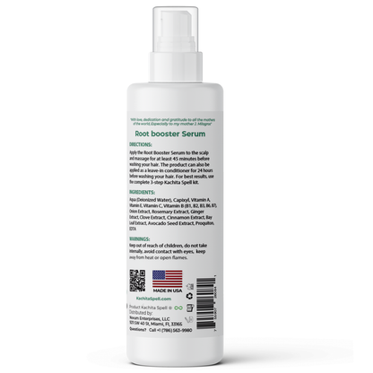 Kachita Spell Leave in Growth, Biotin, Onion, Rosemary, Ginger, Cinnamon, Bay Leaf, Volumizing Moisturizing for Soft Shine Hair, Hair Thinning Therapy Serum for Men and Women