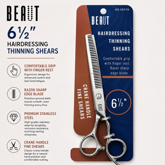 BEAUT 6½” Hairdressing Thinning Shears